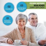 Phosphatidylserine for Cognitive Brain Health and Memory Support; Soft Candy for Focused and Concentrated Support
