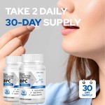 BPC  Amino Acid Capsules - Gluten & Dairy Free, Muscle Strength Support for Daily Workouts
