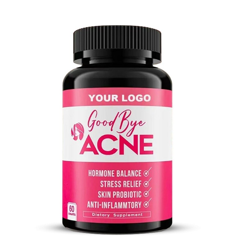 Collagen Vitamin E C Skin Whitening Supplement for Adults Acne Capsules Beauty Products for Brighter Skin Tone