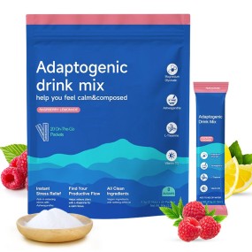 Mix for Adults Magnesium Electrolyte Vitamin D3 Supplements Powder for Calm and Stress Relief