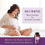 Women's Hormone Balance Support Supplement with Folate, Vitamin D3, Myo-Inositol & D-Chiro Inositol Capsules for Adults