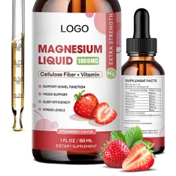 Liquid Magnesium Citrate Drops with CoQ10 & Ashwagandha