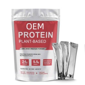 OEM Vegan Organic Protein Powder 100g  Wholesale Supplement for Weight Gain