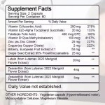 Lutein Soft Capsules Support Dry Eye and Vision Health Lutein Mixed Soft Capsules Relieve Eye Fatigue Wide Field of Vision