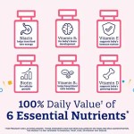 Enhanced Fertility Support Prenatal Multivitamin Gummy Prenatal Supplement for Pregnant and Lactating Women From Gummies
