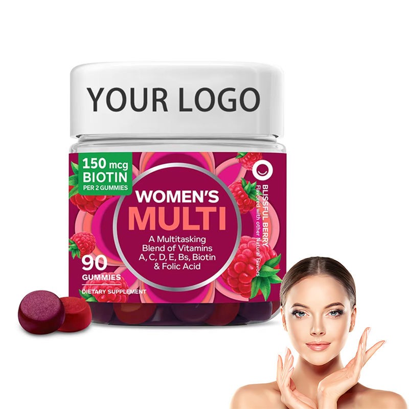 Collagen Gummies With Multivitamins for Skin Hydration and Nail Strength - Nutritious Supplement for Men and Women