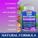 Hot Selling L-glutathion 5000 G Halal Soft Gel Capsule 5000Mg Care Set Pill Skin L-glutathione Whitening Tablet