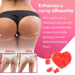 OEM/ODM BBL Gummies for Bigger Hips & Butt Enhancement - Maca Pills Supplement for Natural Curves & Body Shaping