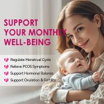Wholesale Myo-inositol & D-chiro Inositol Gummies for Hormonal Balance & Ovarian Health with Vitamins D