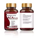 Maca Plus Curves Extreme Sports Nutrition Butt Hips Enhancement Maca Root Capsules Body Enhancer for Enlarged Buttocks