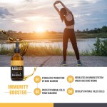Organic Black Seed Oil Liquid Drops - Cold-Pressed Immune Support Supplement, Natural Wellness Booster