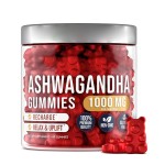 Ashwagandha Gummies - Sugar-Free, Vitamin C & Zinc, Stress Relief & Sleep Support