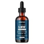 OEM/ODM 15mg L-Methylfolate Plus B12 MethylFolate Drops Oral Liquid Vitamins Supplements for Immune Health Brain for Newborns