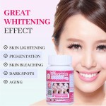 Gluten-free White Soft Capsules Effective Collagen Whitening Supplement Improve Skin Tone and Remove Spots