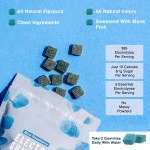 Raspberry Electrolyte Gummy Candy Improves Energy Endurance, Muscle Endurance and Hydration for Adults