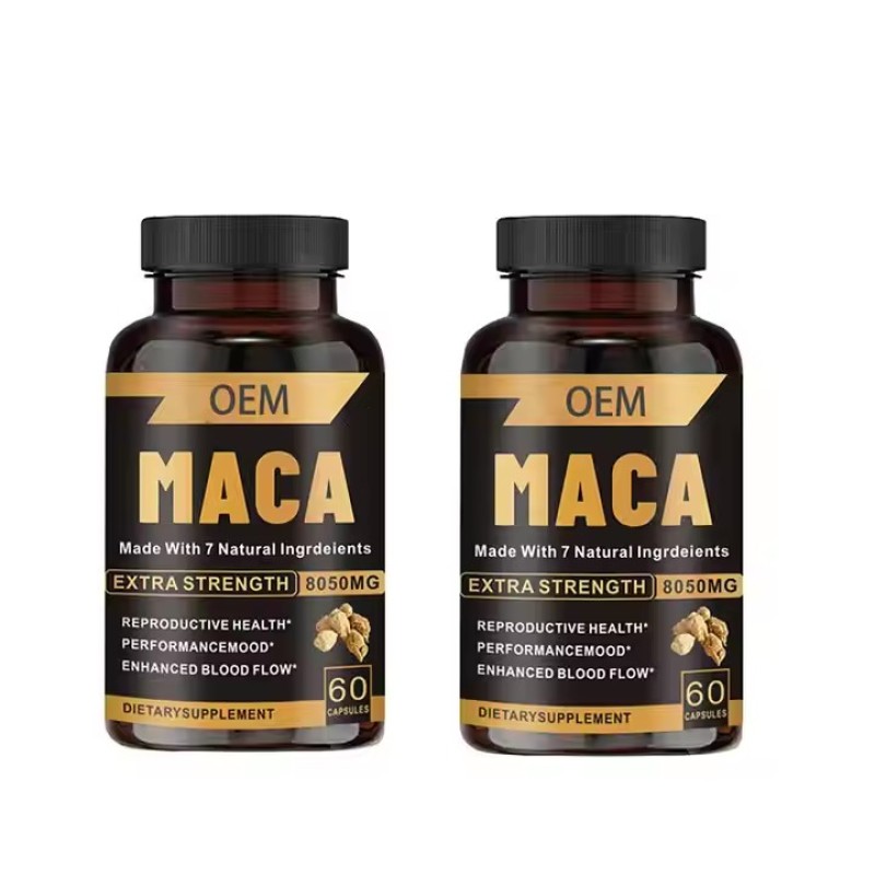 OEM/ODM Natural Maca Root Extract Softgel Capsules Immune Support Supplement for Adults