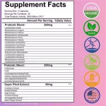 High Purity Menopause Probiotics Capsules With Cranberry D-mannose Promotes Digestive for Women