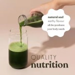 Super Greens 21-Ingredient Vegan Probiotic Supplement Keto-Friendly Multivitamin for Gut Health Improvement Beauty Product for