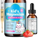 Magnesium Citrate & Glycinate Liquid Drops for Relaxation and Stress Relief  Liquid Mag Blend