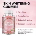 Skin Whitening Vitamin Collagen Gummies Sugar-Free Gummies Candy for Adult Skin Brightening Dosage for Newborn Not Applicable