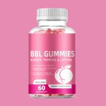 OEM BBL Booty Enhancement Gummies for Women - Natural Butt Growth Formula with Maca & Fenugreek, Vegan Chewable