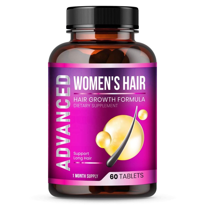 OEM/ODM Hair Growth Vitamins for Women - DHT Blocker & Saw Palmetto Supplement
