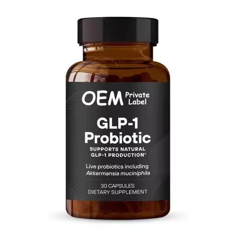 Peptides Probiotics for Weight Management Akkermansia Clostridium Bifidobacterium Chicory Inulin Prebiotic Capsules