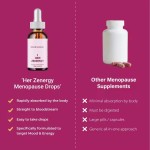 Natural Women Herbal Supplements Balanced Energy During Menopause Liquid Drops with Mental Clarity Mood Balance