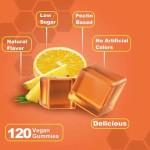 OEM Vegan Quercetin Gummies with Turmeric Extract, Vitamin C & Zinc for Immune Support