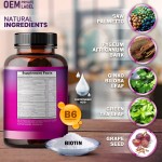 OEM/ODM Hair Growth Vitamins for Women - DHT Blocker & Saw Palmetto Supplement