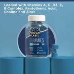 Sugar-Free Multivitamin Gummies for Men with Zinc and Immune Support - High Potency Daily Supplement for Energy and Detox