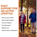 High Potency Vitamin D3 & K2 Liquid Drops 5000 IU - Bone Density & Immune Support with Rapid Absorption Liposomal Formula