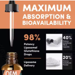 Women Herbal Collagen Oral Liquid Drops  Botanical Anti-Aging Supplements Custom OEM Private Label Beauty Formula