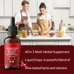 Berberine Liquid Drops Fast Absorption, Supports Immune Health & Metabolic Balance, Easy to Mix