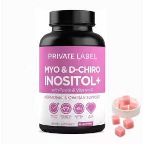 Fertility Myo Supplements Hormone Balance Myo-inositol Prenatal Vitamins for Women D-chiro Inositol Gummy Candy