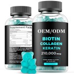 Organic Lions Mane Mushroom Gummies Private Label OEM Supplement for Adults Tonic and Beauty Enhancing Not for Pregnant Women
