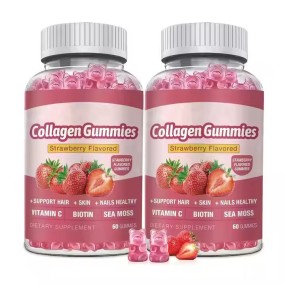 Beauty Herbal Supplement Effective Skin Brightening Skin Whitening Collagen Vitamin Gummies