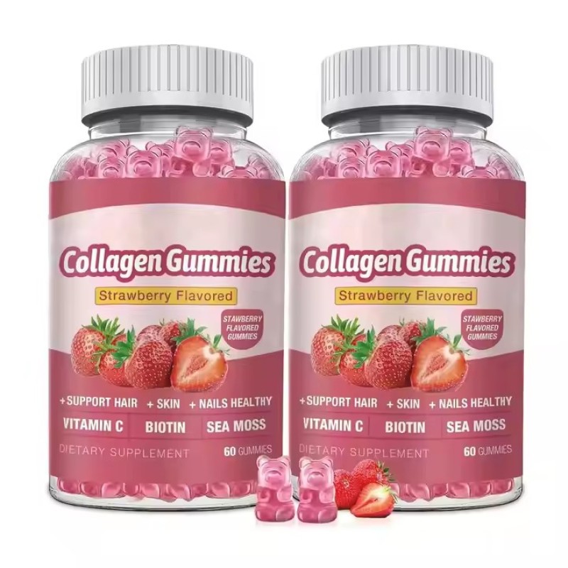 Beauty Herbal Supplement Effective Skin Brightening Skin Whitening Collagen Vitamin Gummies