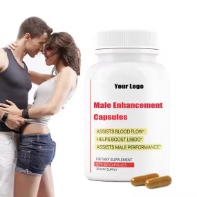 Male Power Enhancement Capsules Adult Libido Enhancer Energy Pills Gummy Candy Dosage Form Safe