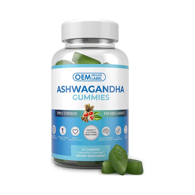 OEM Customized Gummies Designed for Active Sleep, Relaxation, Immune Support, and Energy Boost.