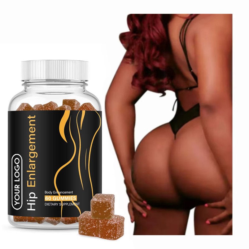 Customized Butt and Hip Enhancement Gummies for Adults Natural Herbal Extracts and Vitamins Not for Pregnant Women