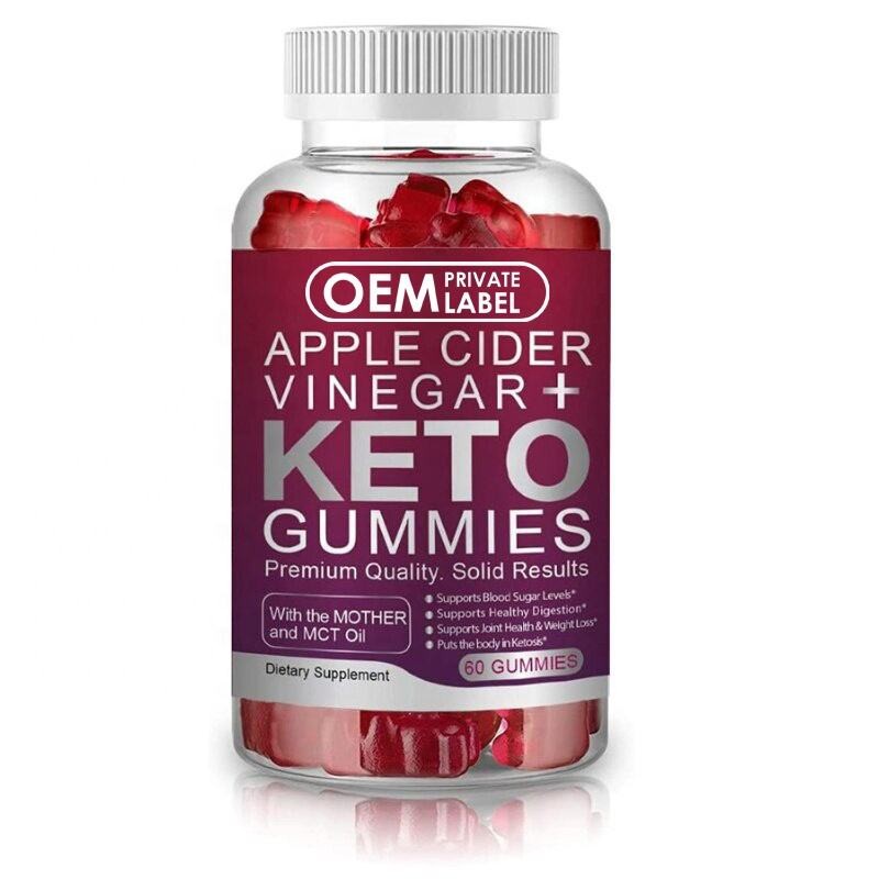 Keto BHB Apple Cider Vinegar Gummies for Weight Loss and Fat Burning with Vitamin B12 60 Gummies