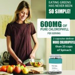 Body Magic Chlorophyll Capsules - Natural Body Odor Removal, Fresh Breath & Underarms