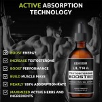 Liquid Drops - Tongkat Ali & Herbal Blend for Men Women, Muscle Recovery & Vitality