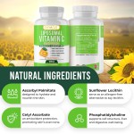 OEM High Potency 1500mg Liposomal Vitamin C Capsules  Vegan Collagen Booster