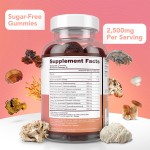 Organic Lions Mane Mushroom Gummies - Private Label OEM Supplement