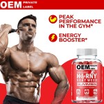 Maca Gummies for Muscle & Immune Support - Black Maca Extract with Selenium, Vegan-Friendly