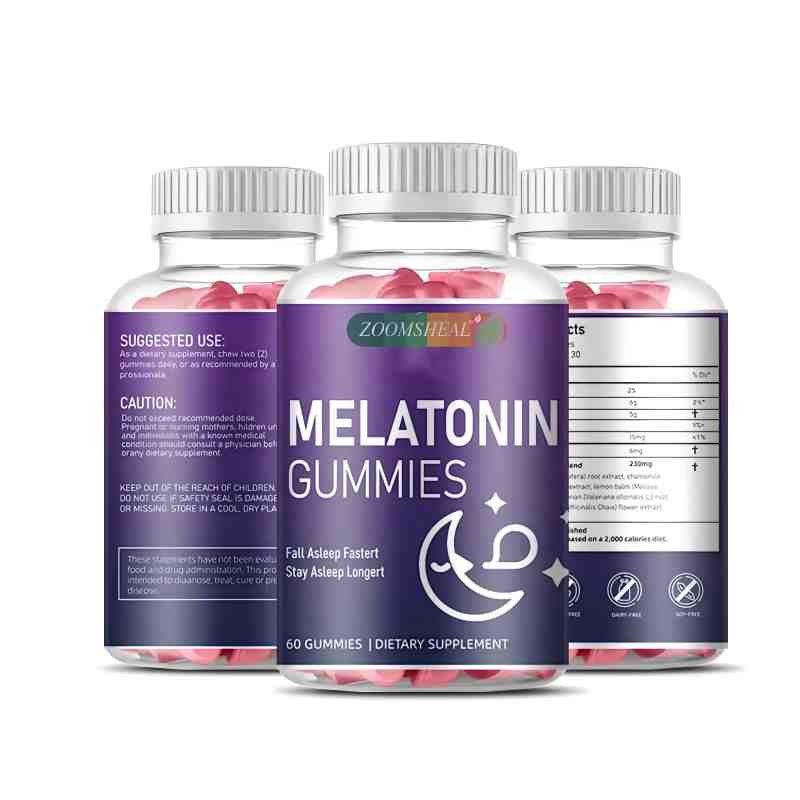OEM Beauty Best Price Supplement to Promote Sleep Gummy Good Sleep Product Melatonin Gummy