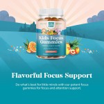 OEM Vegan Kids Focus Gummies - Vitamin B6, B12, Bacopa, Enhanced Focus & Energy