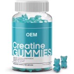 OEM Private Label Creatine HCL  Creatine Gummies Muscle Building Pre Workout Supplement Creatine Monohydrate Gummies